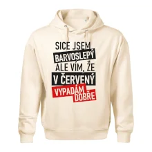 Sice jsem barvoslepý, ale vím, že v červené vypadám dobře Sice jsem barvoslepý, ale vím, že v červené vypadám dobře
