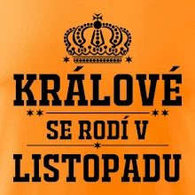 Králové se rodí v listopadu