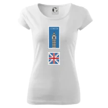 Londýn známka barevná