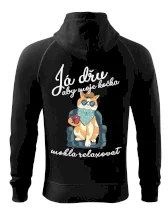 Já dřu, aby moje kočka mohla relaxovat