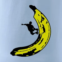 Skateboardista na banánu