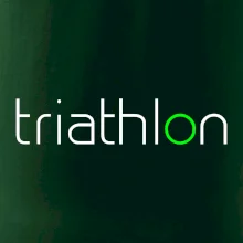 Triathlon nápis