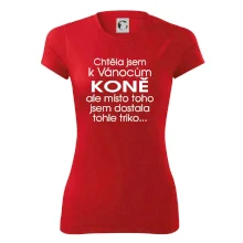 Chtěla jsem k Vánocům koně