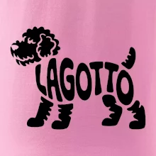 Lagotto nápis v těle