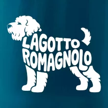 Lagotto romagnolo nápis v těle