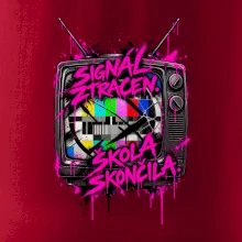 SIGNÁL ZTRACEN. ŠKOLA SKONČILA.