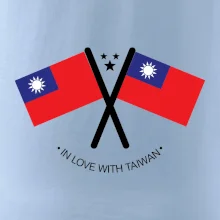 In love with Taiwan - vlajky