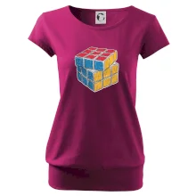 Rubikova kostka kreslená