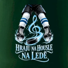 Hokejové housle na ledě