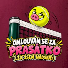 Tenis  -  Omlouvám se za prasátko