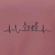 EKG rodina - kluk holka