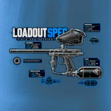 Technický výkres loadout spec paintball