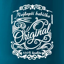 Vintage nejlepší babička  100% kvalita