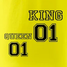 King - Queen - 01 dres (černobílá)