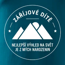 Zářijové dítě. Nejlepší výhled na svět je z mých narozenin