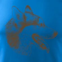 Husky - hlava z boku