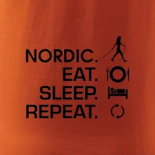 Nordic walking eat sleep