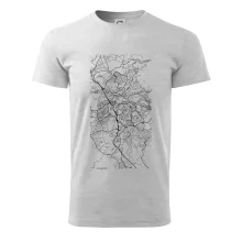 Černobílá mapa Liberec Černobílá mapa Liberec
