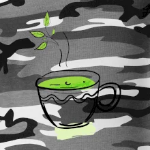 Hot matcha