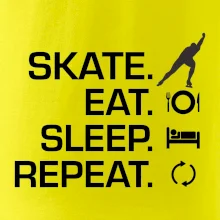 Eat sleep skate - lední bruslení
