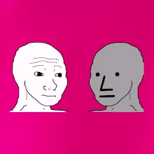 Wojak (Feels Guy) a NPC Wojak (Feels Guy) a NPC
