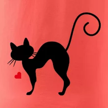 Zamilovaná kočka prohnutá