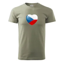 České srdce - vlajka