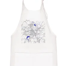 Plzeň mapa s vodními toky