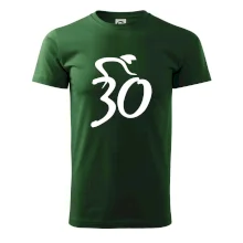 Cyklista slaví třicítku (30)