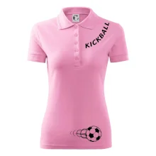 Kickball nápis šikmo