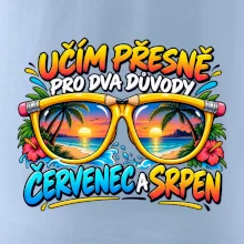 Učím kvůli červenci a srpnu letní prázdniny