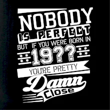 Nobody is perfect - Vlastní ročník