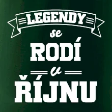 Legendy se rodí v říjnu