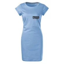 Novinář nápis - Press Fotograf