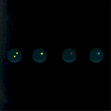 Evolution squash ball