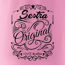 Vintage nejlepší sestra 100% kvalita