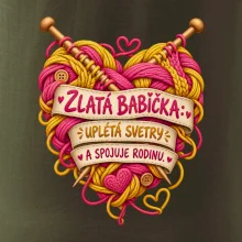 Zlatá babička uplétá svetry a spojuje rodinu