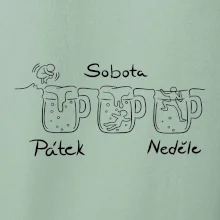 Pátek sobota neděle pivo