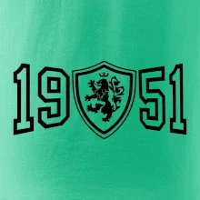 Narozeninový motiv - znak - 1951