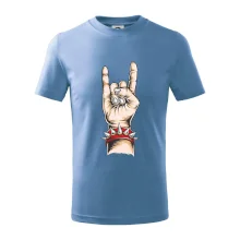 Rocková ruka s náramkem