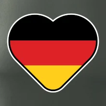 Germany love velké - Německá vlajka
