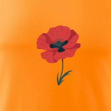 Vlčí mák kreslený velký