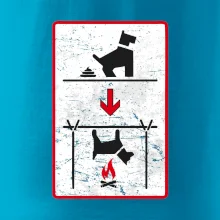 Tričko pro odpůrce sraní na chodníku