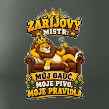 Záříjový mistr -  můj gauč, moje pivo, moje pravidla
