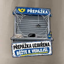 Přepážka uzavřena běžte k vedlejší