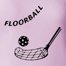 Floorball nápis šikmo