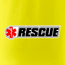 Záchranář rescue kříž červený