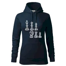 Šachové figurky kreslené