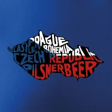 Mapy - názvy měst - Česko