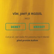 Rozdíl mezi debet a kredit